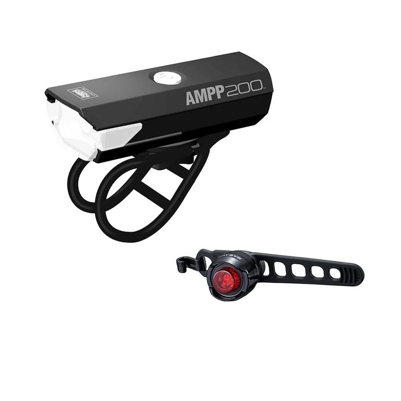 CatEye AMPP 200 / Orb Light Set — bike accessory for sale at Brooks Bike Shop