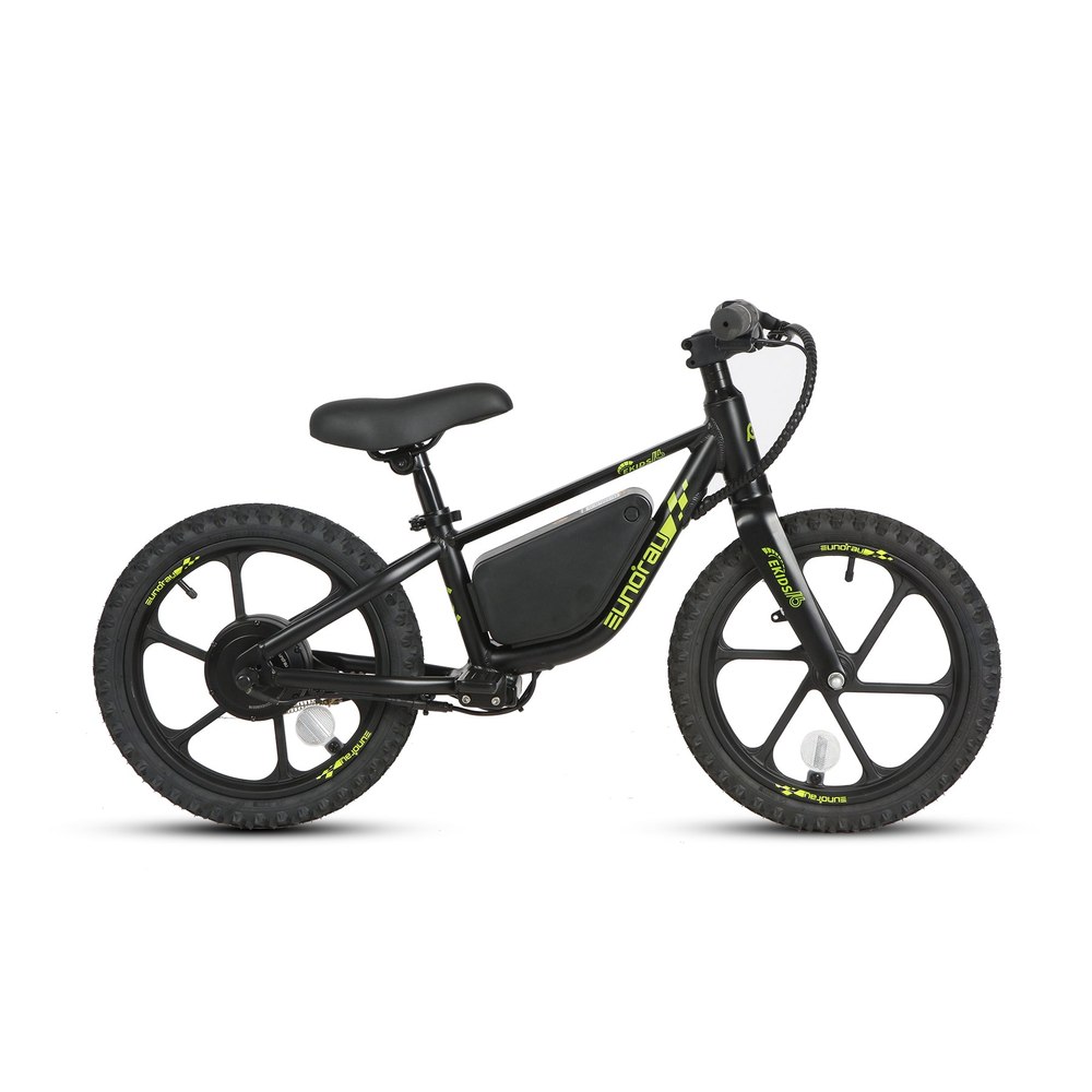 Eunorau EKIDS16 1.0 electric bike — for sale at Brooks Bike Shop, professionally assembled and ready to ride