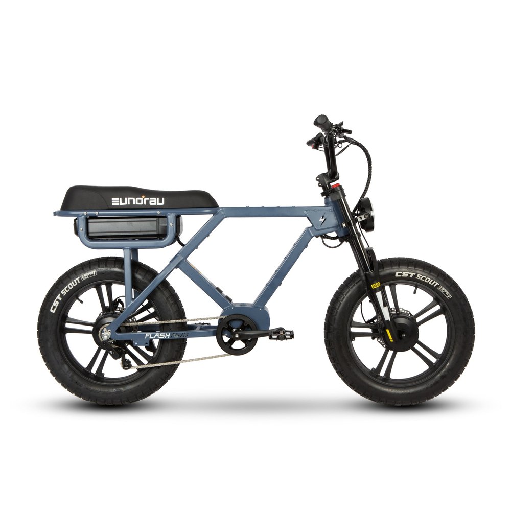 Eunorau FLASH AWD 1.0 electric bike — for sale at Brooks Bike Shop, professionally assembled and ready to ride