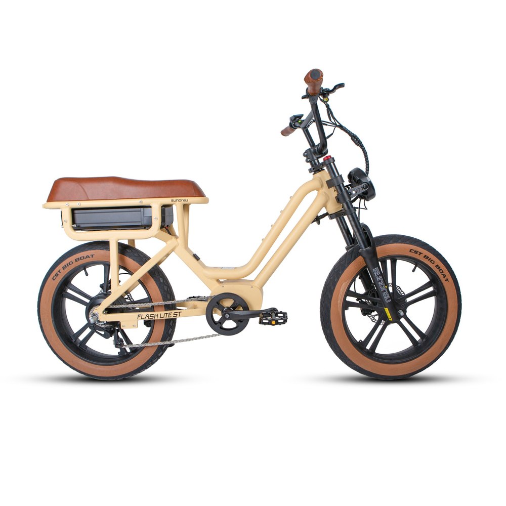 Eunorau FLASH LITE ST 1.0 electric bike — for sale at Brooks Bike Shop, professionally assembled and ready to ride