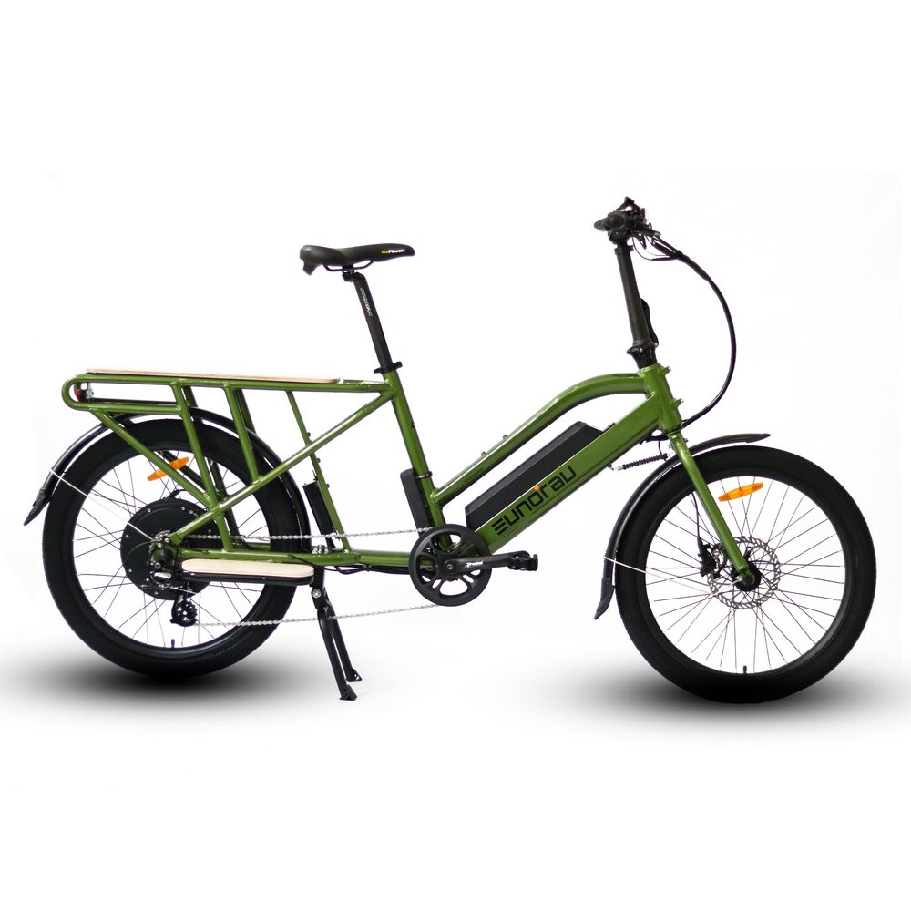 Eunorau MAX-CARGO 2.0 electric bike — for sale at Brooks Bike Shop, professionally assembled and ready to ride
