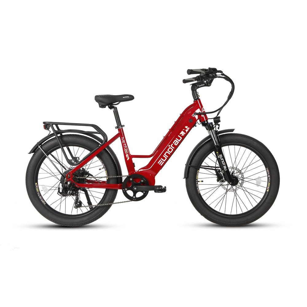 Eunorau META26 1.0 electric bike — for sale at Brooks Bike Shop, professionally assembled and ready to ride