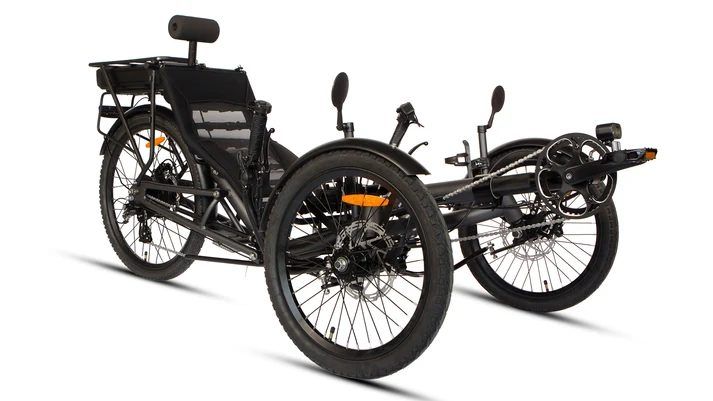 Eunorau T1 Recumbent tricycle — for sale at Brooks Bike Shop, professionally assembled and ready to ride