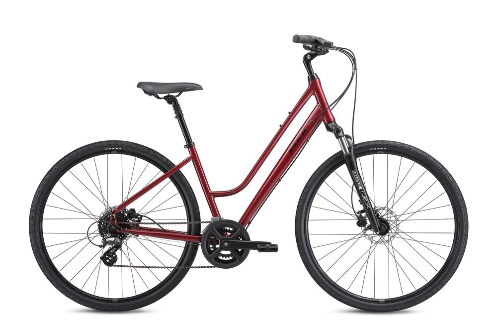 Fuji Crosstown 1.3 LS bicycle — for sale at Brooks Bike Shop, professionally assembled and ready to ride