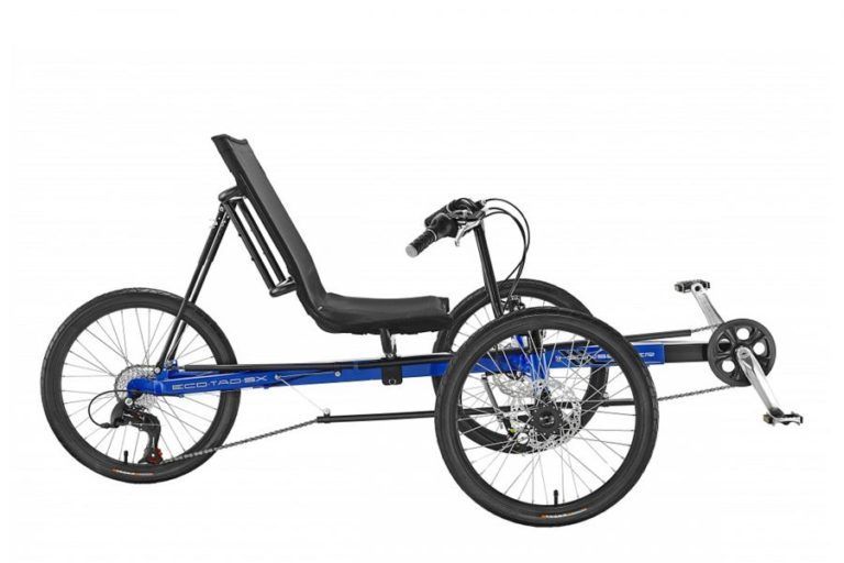 Sun Seeker Eco-Tad SX tricycle — for sale at Brooks Bike Shop, professionally assembled and ready to ride