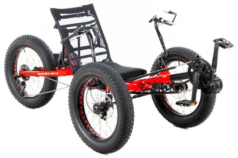 Sun Seeker Fat-Tad CXS tricycle — for sale at Brooks Bike Shop, professionally assembled and ready to ride