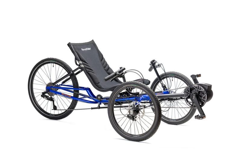 TerraTrike GT e+ tricycle — for sale at Brooks Bike Shop, professionally assembled and ready to ride