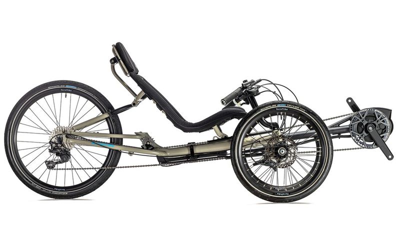 TerraTrike GTS e+ tricycle — for sale at Brooks Bike Shop, professionally assembled and ready to ride