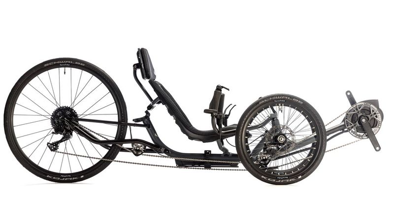 TerraTrike Spyder e+ tricycle — for sale at Brooks Bike Shop, professionally assembled and ready to ride